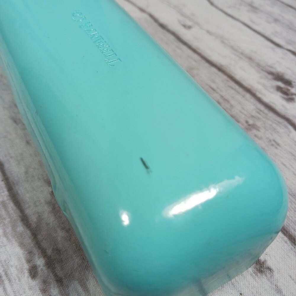 Tiffany & Co. Hard Shell Eyeglass Case Tiffany Blue Ext. Tan Suede Interior 6x2" - Picture 14 of 15